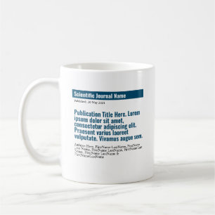 Aangepaste Mok voor publicaties in de klassieke vo