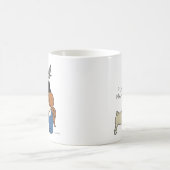 Aangepaste Mok voor Pug Mama Coffee (Center)