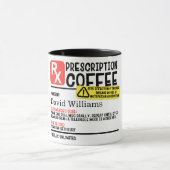 Aangepaste Mok voor receptplichtige koffie (Midden)