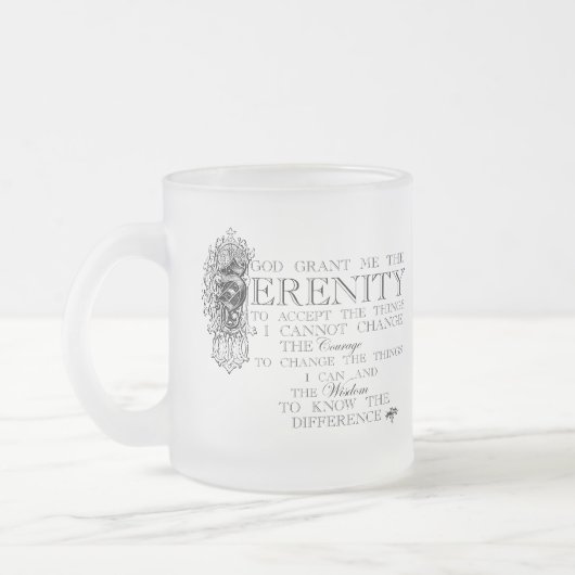 Aangepaste Mok voor Serenity Prayer (Links)