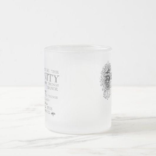 Aangepaste Mok voor Serenity Prayer (Center)