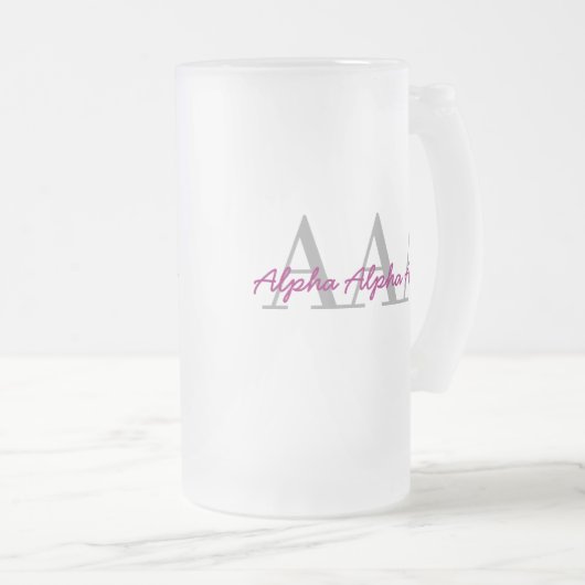 Aangepaste Mok voor Sorority (Voorkant rechts)