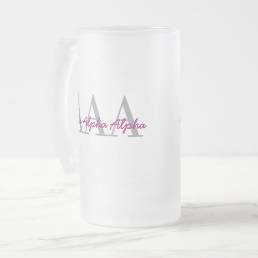 Aangepaste Mok voor Sorority (Voorkant links)