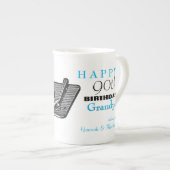 Aangepaste Mok voor thuisdagen van DJ voor  record (Voorkant rechts)