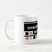 Aangepaste Mok voor vierkant ontwerp (Links)