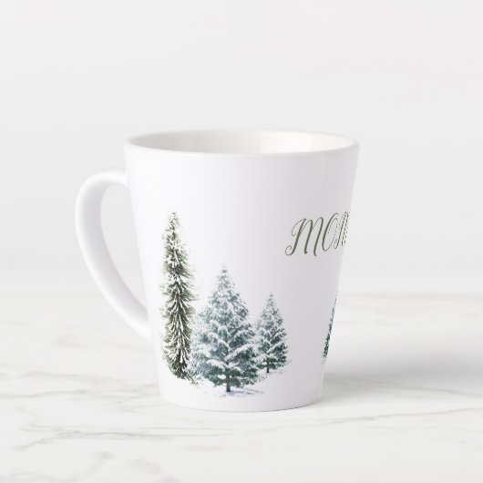 Aangepaste Mok winterscène (Linkerhoek)