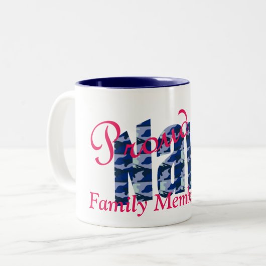 Aangepaste Mok zeemacht (Voorkant links)