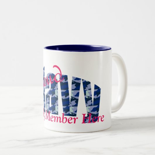 Aangepaste Mok zeemacht (Voorkant rechts)