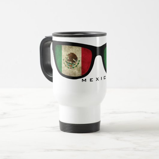 Aangepaste mokken Mexico Shades (Voorkant links)