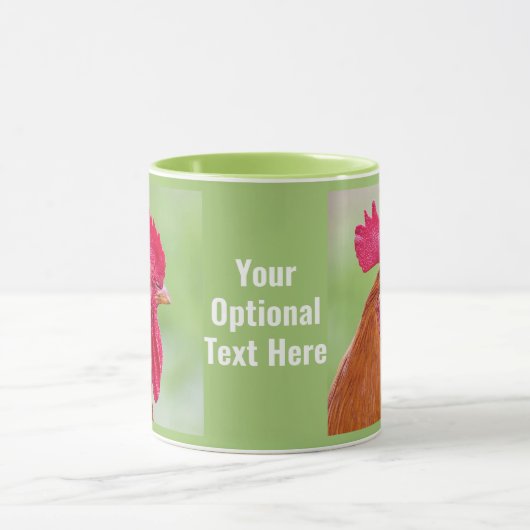 Aangepaste mokken tekstrester (Midden)