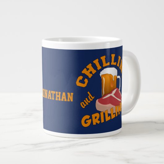 Aangepaste mokken voor chilling en grilling (Voorkant rechts)