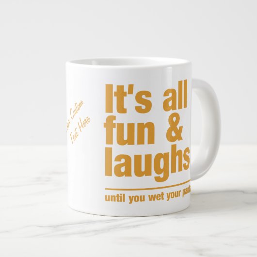 Aangepaste mokken voor FUN & LAUGHS (Voorkant rechts)