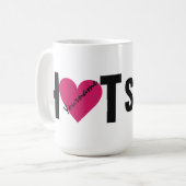 aangepaste mokken voor "HOT STUFF" (Voorkant links)