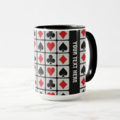 Aangepaste mokken voor kaartspeler (Voorkant rechts)