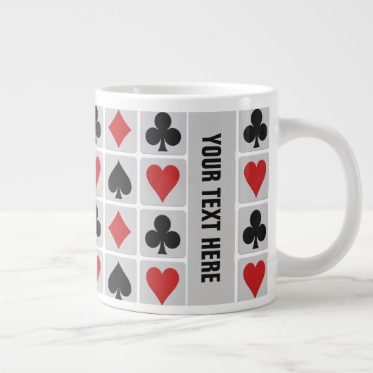Aangepaste mokken voor kaartspeler (Rechts)