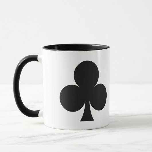 Aangepaste mokken voor kaartspelers - Clubs (Links)