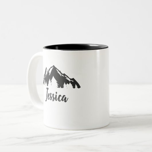 Aangepaste Mokken voor kampvuur (Voorkant links)