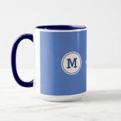 Aangepaste mokken voor monogram, naam en kleur (Links)
