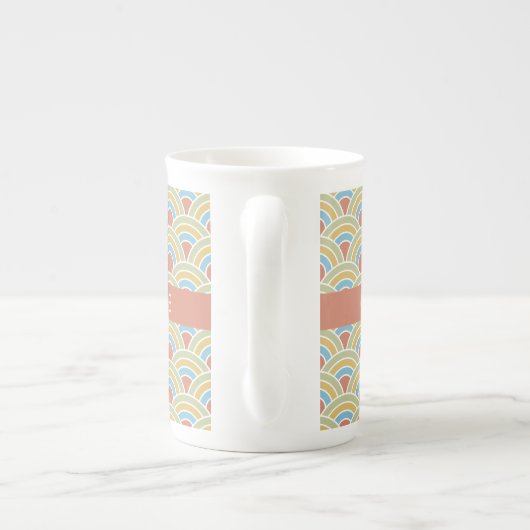 Aangepaste mokken voor zomercirkels Patroon (Achterkant)