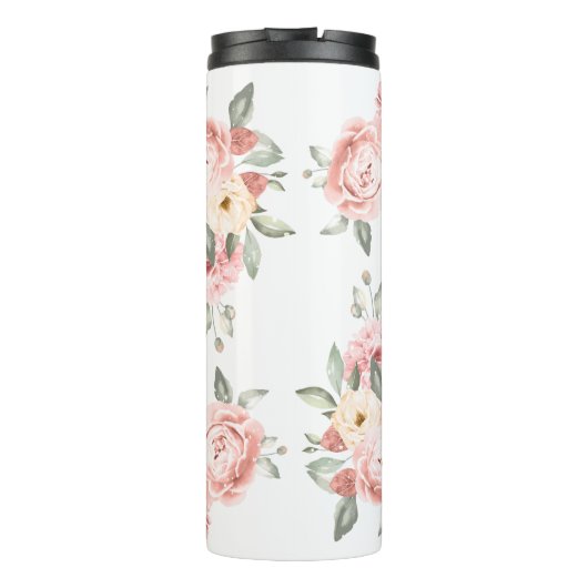 Aangepaste MOM-floraaltrommel Thermosbeker (Achterkant)