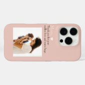 Aangepaste "Mom" Foto Telefoonhoes met Hart Case-Mate iPhone Case (Achterkant (horizontaal))