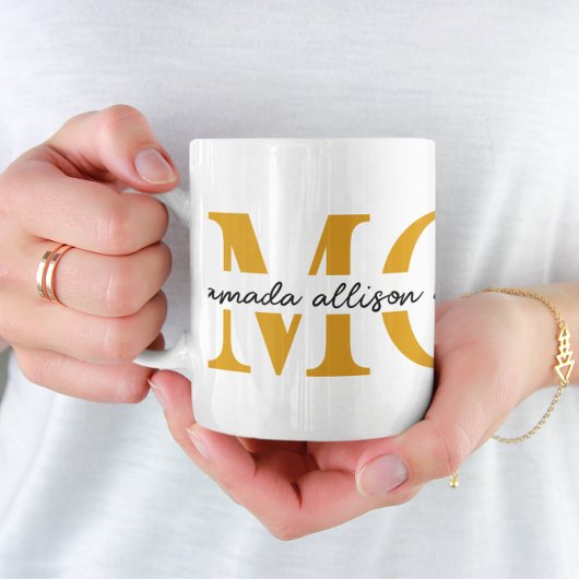 Aangepaste MOM-koffie Mok met kindernamen