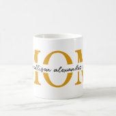 Aangepaste MOM-koffie Mok met kindernamen (Center)