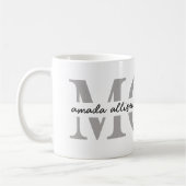 Aangepaste MOM-Mok met kindernamen Koffiemok (Links)