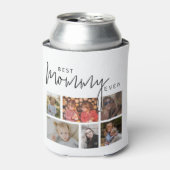 Aangepaste Mommy 12 Fotocollage Blikjeskoeler (Blikje Voorkant)