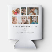 Aangepaste Mommy 12 Fotocollage Blikjeskoeler (Achterkant)