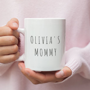 Aangepaste MOMMY Foto & Naam   Gepersonaliseerd ca Koffiemok