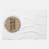 Aangepaste MOM'S KITCHEN Geschulpte Rand Theedoek (Horizontaal)