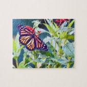 Aangepaste monarch Butterfly-puzzel Legpuzzel (Horizontaal)