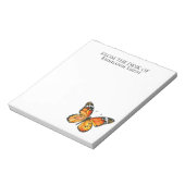 Aangepaste Monboogvlinder van het bureau van Notitieblok (Linkerzijde)