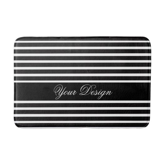 Aangepaste monochrome badmat (Voorkant)