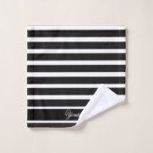 Aangepaste Monochrome Thuishanddoek Gift Set Bad Handdoek (Wasdoekje)