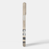 Aangepaste monogram Aangedreven telefoons Case-Mate iPhone Case (Achterkant / Rechts)