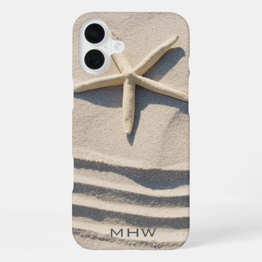 Aangepaste monogram Aangedreven telefoons iPhone Hoesje (Achterkant)