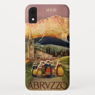 Aangepaste monogram Abrvzzo Italiaanse telefoongev Case-Mate iPhone Case
