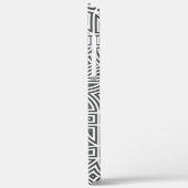 Aangepaste monogram Abstracte patroontelefoongeval Case-Mate iPhone Case (Achterkant / Links)