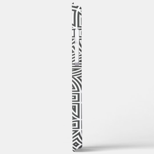 Aangepaste monogram Abstracte patroontelefoongeval Case-Mate iPhone Case (Achterkant / Links)