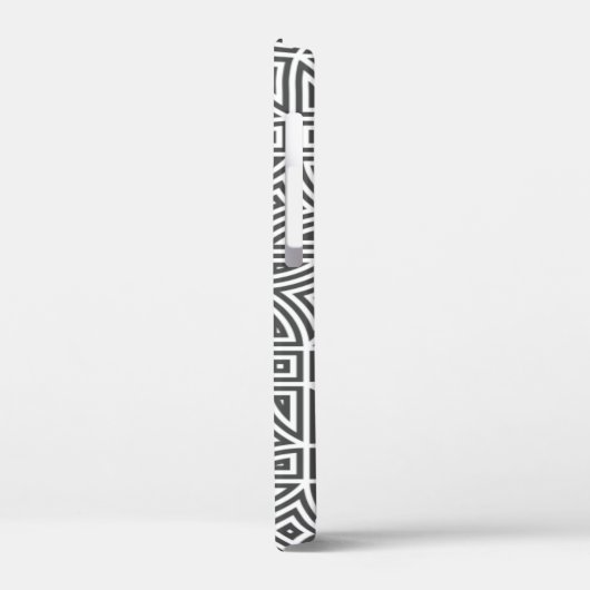 Aangepaste monogram Abstracte patroontelefoongeval Case-Mate iPhone Case (Achterkant / Links)