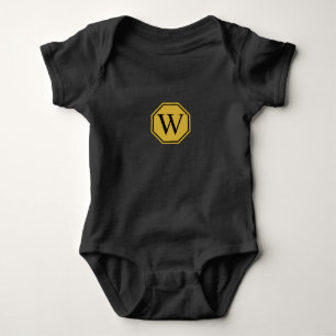 Aangepaste Monogram Baby Jersey Bodysuit