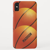 Aangepaste monogram Basketball-telefoons