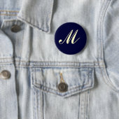 Aangepaste monogram Button (In situ)