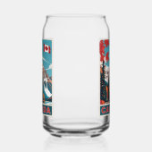 Aangepaste Monogram Canada Reizen Poster Blikvorm Glas (Links)