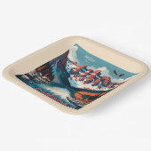 Aangepaste Monogram Canada Reizen Poster Papieren Bordje (Gebogen)