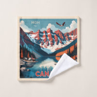 Aangepaste Monogram Canada Reizen Poster