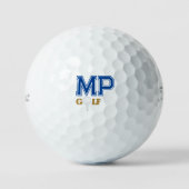 Aangepaste monogram crest logo Titleist Pro V1 Gol Golfballen (Voorkant)