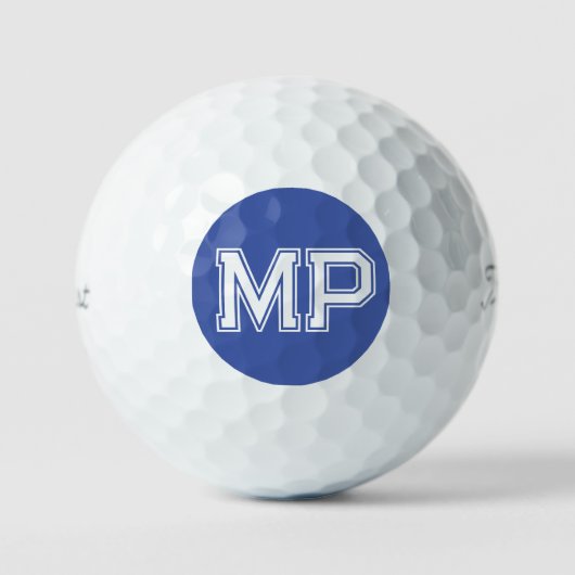 Aangepaste monogram crest logo Titleist Pro V1 Gol Golfballen (Voorkant)
